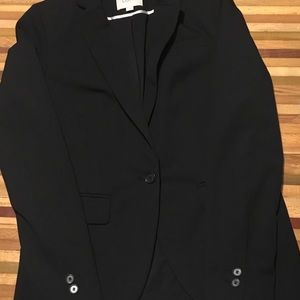 Black Ann Taylor Loft Suit with 2 pairs of pants
